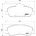 Brembo Bremsbelagsatz, Scheibenbremse PRIME LINE P 61 138 Brembo Bremsbelagsatz, Scheibenbremse PRIME LINE P 61 138