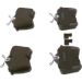 BOSCH Bremsbelagsatz, Scheibenbremse 0 986 424 661 BOSCH Bremsbelagsatz, Scheibenbremse 0 986 424 661