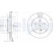 Delphi Bremsscheibe BG3397 Delphi Bremsscheibe BG3397
