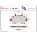 Brembo Bremsbelagsatz, Scheibenbremse PRIME LINE P 59 039 Brembo Bremsbelagsatz, Scheibenbremse PRIME LINE P 59 039