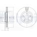 Delphi Bremsscheibe BG4231C Delphi Bremsscheibe BG4231C