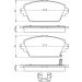 BOSCH Bremsbelagsatz, Scheibenbremse 0 986 494 633 BOSCH Bremsbelagsatz, Scheibenbremse 0 986 494 633