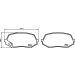 Bremsbelagsatz, Scheibenbremse 8DB 355 005-591 Bremsbelagsatz, Scheibenbremse 8DB 355 005-591