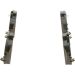 BOSCH Bremsbelagsatz, Scheibenbremse 0 986 494 736