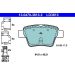 Bremsbelagsatz, Scheibenbremse ATE Ceramic 13.0470-3813.2 Bremsbelagsatz, Scheibenbremse ATE Ceramic 13.0470-3813.2