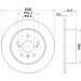 Bremsscheibe 8DD 355 109-051 Bremsscheibe 8DD 355 109-051