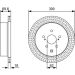 Bremsscheibe 0 986 479 T57 Bremsscheibe 0 986 479 T57