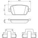 BOSCH Bremsbelagsatz, Scheibenbremse 0 986 494 639 BOSCH Bremsbelagsatz, Scheibenbremse 0 986 494 639