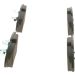 BOSCH Bremsbelagsatz, Scheibenbremse 0 986 494 169