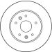 TRW Bremsscheibe DF1029