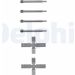 Delphi Zubehörsatz, Scheibenbremsbelag LX0039