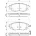 BOSCH Bremsbelagsatz, Scheibenbremse 0 986 494 684