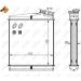 NRF Wärmetauscher, Innenraumheizung ohne Rohr EASY FIT 54340
