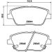Hella Bremsbelagsatz, Scheibenbremse 8DB 355 020-551 Hella Bremsbelagsatz, Scheibenbremse 8DB 355 020-551
