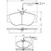 BOSCH Bremsbelagsatz, Scheibenbremse 0 986 424 033 BOSCH Bremsbelagsatz, Scheibenbremse 0 986 424 033