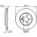 BOSCH Bremsscheibe 0 986 478 314
