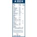 BOSCH A 332 H Scheibenwischer Rear Aerotwin 3 397 008 635