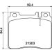 Bremsbelagsatz, Scheibenbremse 8DB 355 007-551 Bremsbelagsatz, Scheibenbremse 8DB 355 007-551