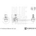 Blue Print Stange/Strebe, Stabilisator ADBP850014