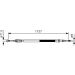 BOSCH Seilzug, Feststellbremse 1 987 482 008 BOSCH Seilzug, Feststellbremse 1 987 482 008