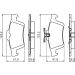 BOSCH Bremsbelagsatz, Scheibenbremse 0 986 494 528