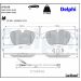 Delphi Bremsbelagsatz, Scheibenbremse LP2165 Delphi Bremsbelagsatz, Scheibenbremse LP2165