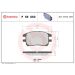 Brembo Bremsbelagsatz, Scheibenbremse PRIME LINE P 56 050 Brembo Bremsbelagsatz, Scheibenbremse PRIME LINE P 56 050