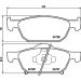 Hella Bremsbelagsatz, Scheibenbremse 8DB 355 013-891
