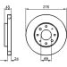 BOSCH Bremsscheibe 0 986 479 140