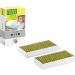 MANN-FILTER FP 26 028-2 Innenraumfilter FreciousPlus Aktivkohlefilter mit Polyphenol, antibakteriell, Feinstaubfilter (PM 2.5)