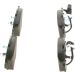 BOSCH Bremsbelagsatz, Scheibenbremse 0 986 494 104