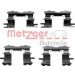 Metzger Zubehörsatz, Scheibenbremsbelag 109-1631