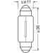 Osram Glühlampe, Kennzeichenleuchte Original C5W 12V 5W 36mm Faltschachtel ORIGINAL 6418