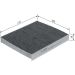 BOSCH 1 987 435 590 Innenraumfilter BOSCH 1 987 435 590 Innenraumfilter