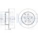 Delphi Bremsscheibe BG4303 Delphi Bremsscheibe BG4303