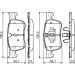 BOSCH Bremsbelagsatz, Scheibenbremse 0 986 494 695