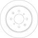 TRW Bremsscheibe DF6378 TRW Bremsscheibe DF6378