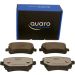 Bremsbelagsatz, Scheibenbremse QUARO SILVER CERAMIC QP5999C