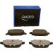 Bremsbelagsatz, Scheibenbremse QUARO SILVER CERAMIC QP6115C Bremsbelagsatz, Scheibenbremse QUARO SILVER CERAMIC QP6115C