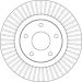 TRW Bremsscheibe DF6533
