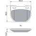 BOSCH Bremsbelagsatz, Scheibenbremse 0 986 424 827 BOSCH Bremsbelagsatz, Scheibenbremse 0 986 424 827