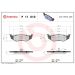 Brembo Bremsbelagsatz, Scheibenbremse PRIME LINE P 11 010 Brembo Bremsbelagsatz, Scheibenbremse PRIME LINE P 11 010