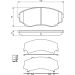 BOSCH Bremsbelagsatz, Scheibenbremse 0 986 494 204 BOSCH Bremsbelagsatz, Scheibenbremse 0 986 494 204