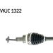 Antriebswelle VKJC 1322 Antriebswelle VKJC 1322