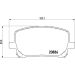 Brembo Bremsbelagsatz, Scheibenbremse PRIME LINE P 83 061 Brembo Bremsbelagsatz, Scheibenbremse PRIME LINE P 83 061