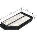 BOSCH F 026 400 160 Luftfilter