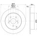 Bremsscheibe 8DD 355 116-811 Bremsscheibe 8DD 355 116-811