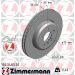 ZIMMERMANN COAT Z 150.3483.20 Bremsscheibe 348mm + 24688.200.1 Bremsbeläge mit Warnkontakt ZIMMERMANN COAT Z 150.3483.20 Bremsscheibe 348mm + 24688.200.1 Bremsbeläge mit Warnkontakt