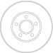 TRW Bremsscheibe DF4277