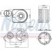 Nissens Ölkühler, Motoröl FIRST FIT 90932